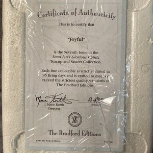 the Bradford exchange tea cup